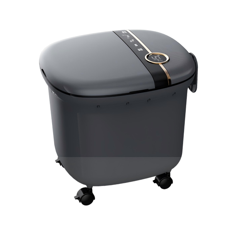 Bain de pieds minimaliste à circulation d'eau gris foncé （GY-602D）