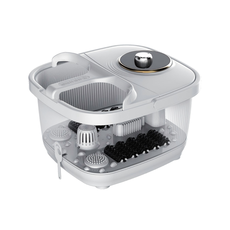 Masseur de bain spa pour les pieds à couvercle blanc de style bouton （GY-S626）