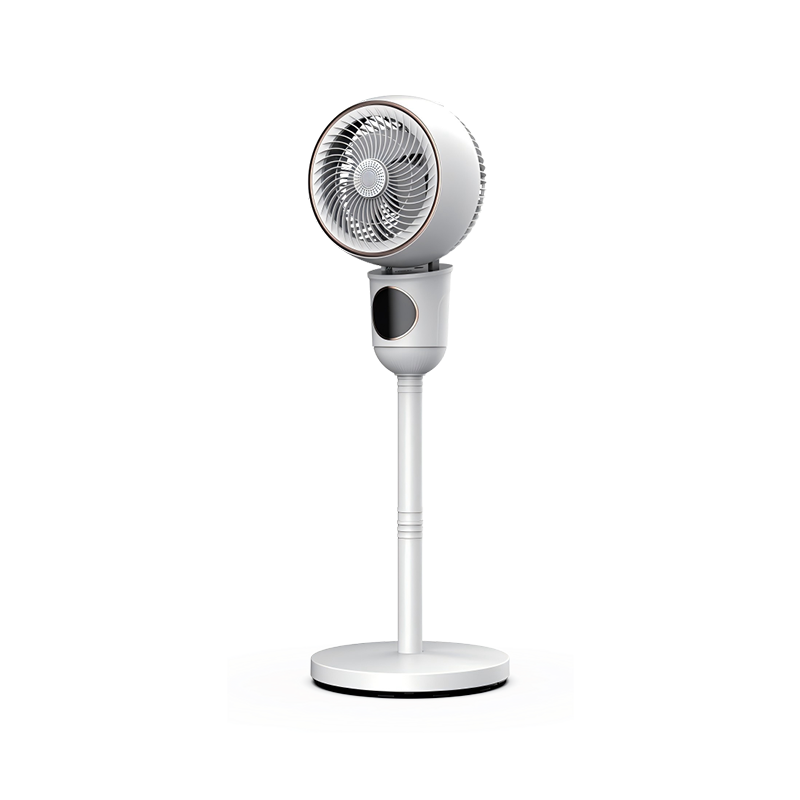 Ventilateur de circulation d'air sur socle à commande vocale intelligente （GY-K1102 Figure-8 et version à oscillation gauche-droite）