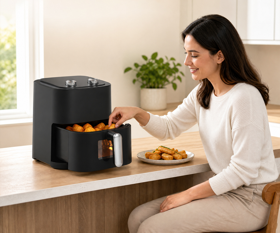 Friteuse à air sans huile